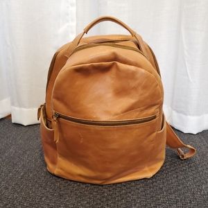 Able Alem Backpack Cognac